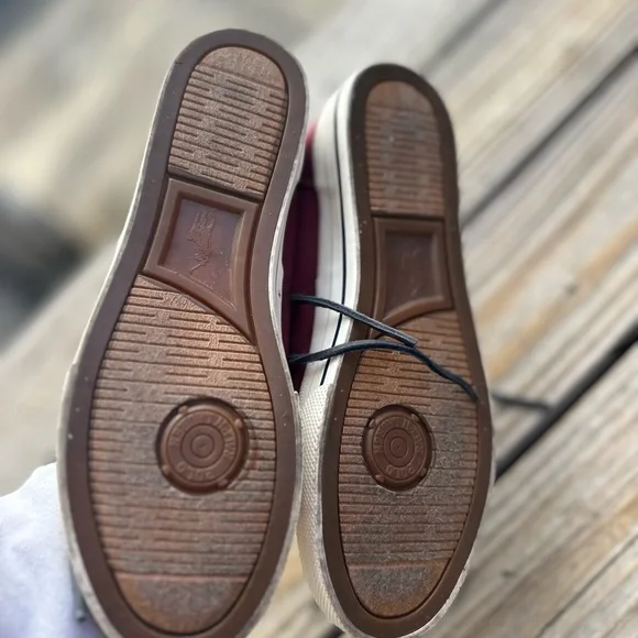 Polo Ralph Lauren VAUGHN Canvas Casual Fashion Low Top Sneaker for Men Size 9 - Picture 5 of 6